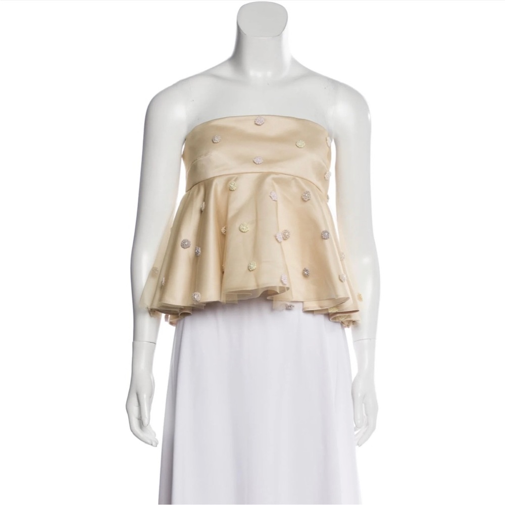 Natasha Zinko Strapless Top